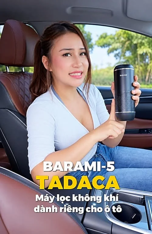 Máy Lọc Không Khí Ô Tô BARAMI-5 Hàn Quốc